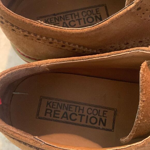 Kenneth Cole Suede Oxford Loafers - Picture 5 of 8